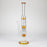 16" straight tube glass water bong with tree-arm percolator and diffuser_3