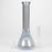 10" Solid Color Eletroplate Glass Beaker Bong_11