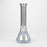 10" Solid Color Eletroplate Glass Beaker Bong_7