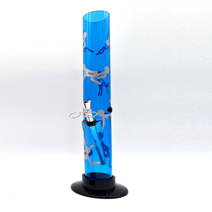 12" Acrylic Water Pipe Bong  FAP-1 ( PIP278 )_3