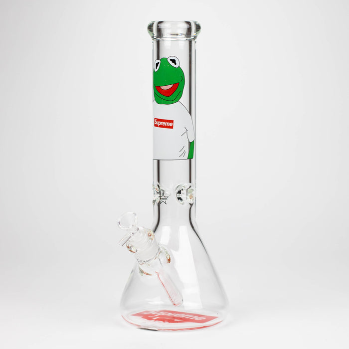 14" Brand 9mm glass water bong [NP2001]_5