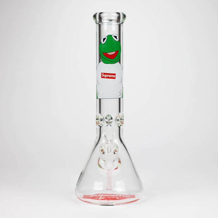 14" Brand 9mm glass water bong [NP2001]_7