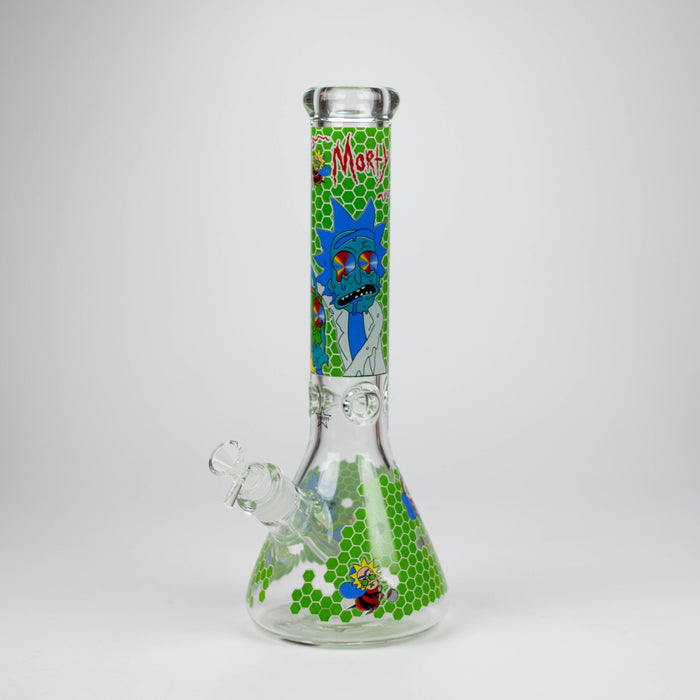 14" RM Cartoon 9mm glass water bong [GBT2118]_3