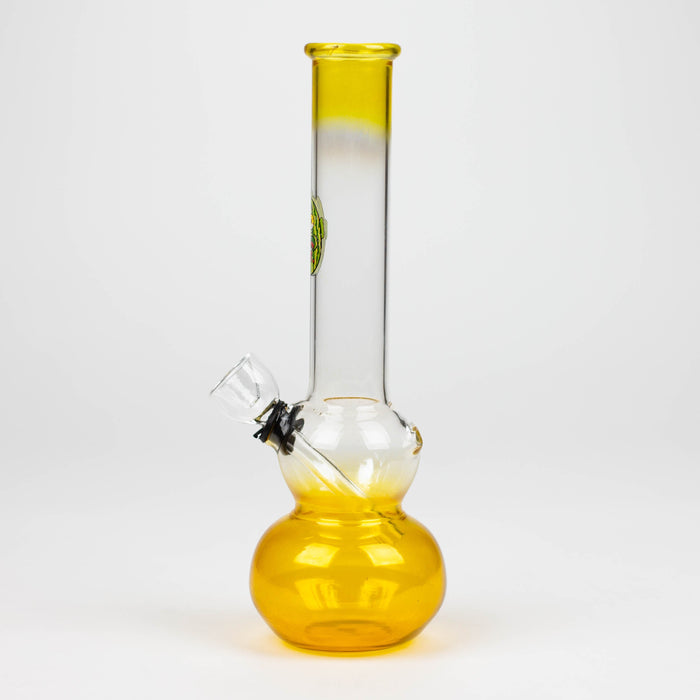 6" paint glass water bong_3