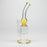 11" Color accented glass bong with honeycomb diffuser_6