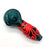 Octopus Glow In The Dark Glass Smoking Spoon Hand Pipe_3