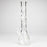 12" 5mm Luxury Design Glow in the Dark Glass Bong_8