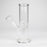 8" clear straight bong_1