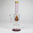 10" diamond cut stemless glass water pipe_2