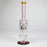 10" diamond cut stemless glass water pipe_3