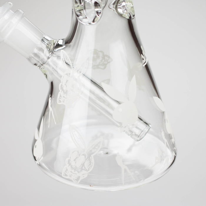 12" 5mm Luxury Design Glow in the Dark Glass Bong_2