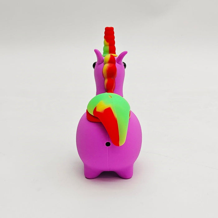 5" Unicorn Silicone Bong-Assorted [SP1070]_3