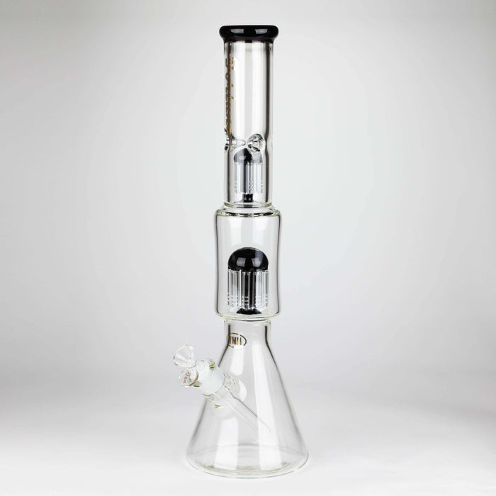 Fortune | 18" Double Tree Perc Beaker Bong Assorted Colour_9