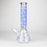 14" 7mm Leaf Design Grown In the Dark Water Bong_2