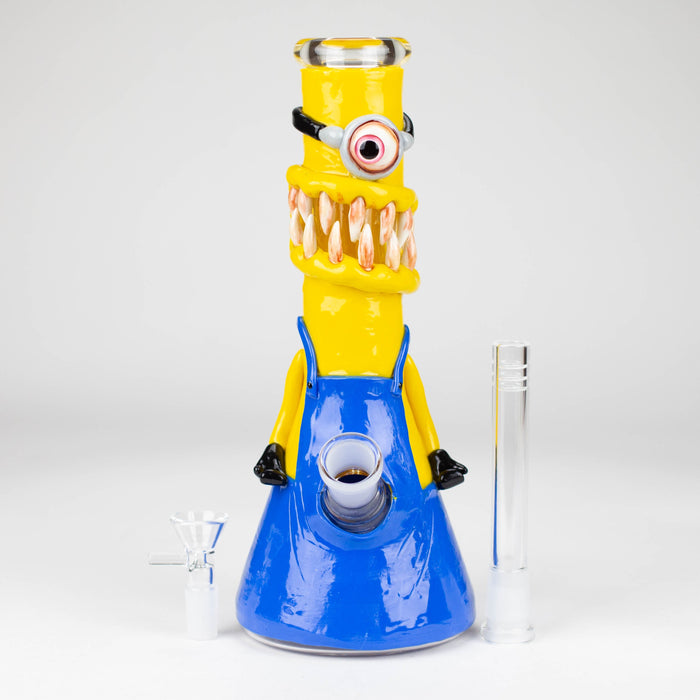 10" Resin 3D ONE EYE glass beaker  [DY408]_6