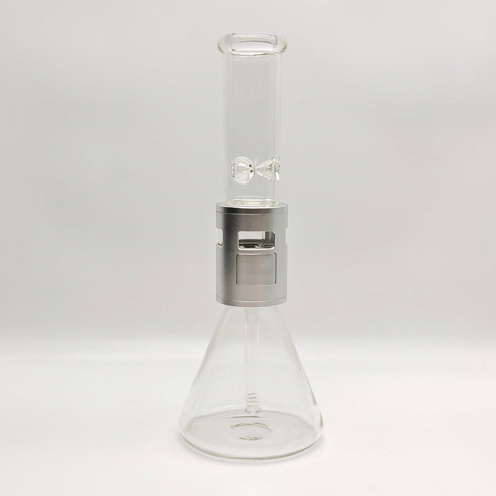 14" Metal Detachable Glass Bong Assorted Colours_5