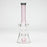 8" color tube glass bong with diffuser_6