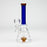 8" color tube glass bong with diffuser_11