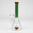 8" color tube glass bong with diffuser_1