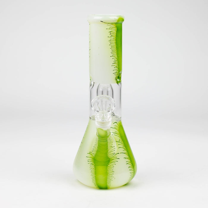 8" Single Dome Percolator glass water Bong-Assorted_3