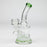 6.5" bent neck glass bong with diffuser_5