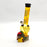 9" Acrylic Smoke-Man Water Pipe Assorted Colour_2