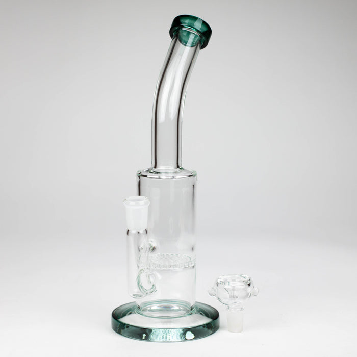 11" honeycomb glass water pipe_1