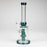 10" color accented glass water bong with diffuser_3