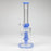 10" color accented glass water bong with diffuser_5