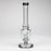 10" color accented glass water bong with diffuser_9