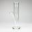 10" Straight tube glass water bong_0