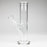 10" Straight tube glass water bong_1