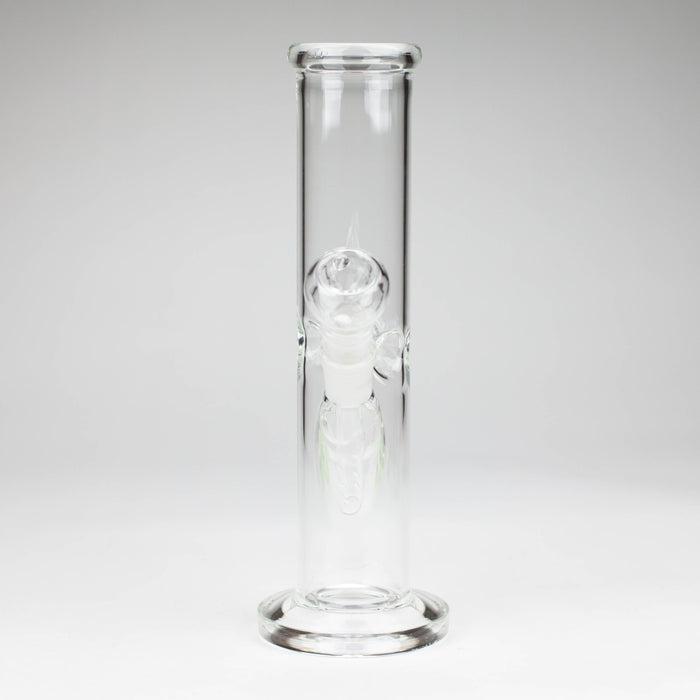 10" Straight tube glass water bong_2