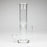 10" Straight tube glass water bong_6