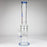 H2O | 18" 7mm glass bong with double layer honeycomb [H2O-5015]_4