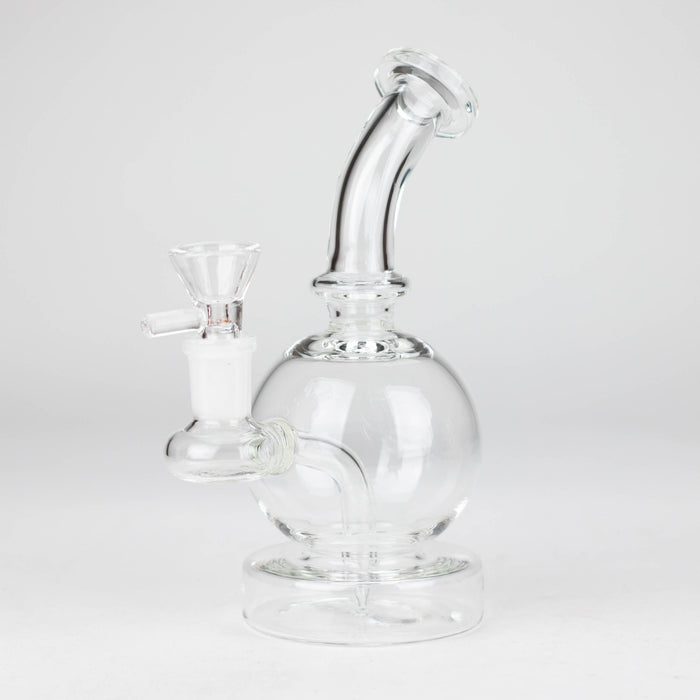 7" Solid Color Electroplate Glass Bong_1