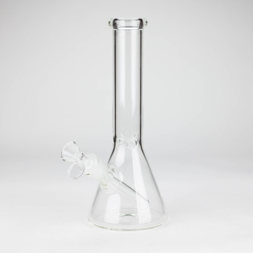 10" 4mm Clear Beaker Water Bong_0