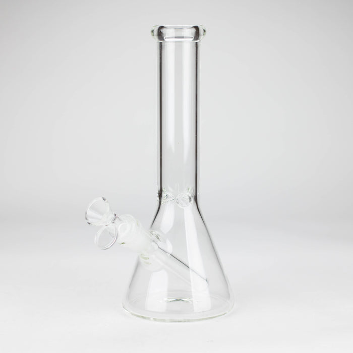 10" 4mm Clear Beaker Water Bong_0