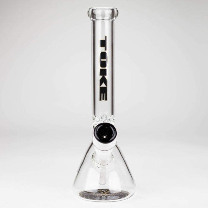 TOKE | 10" Beaker glass water bong_4