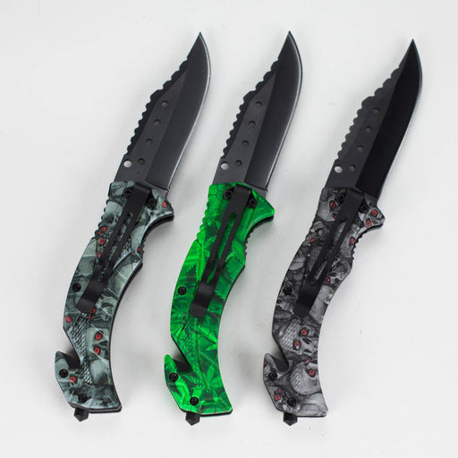 SkullStrike Foldable Pocket Knife_1