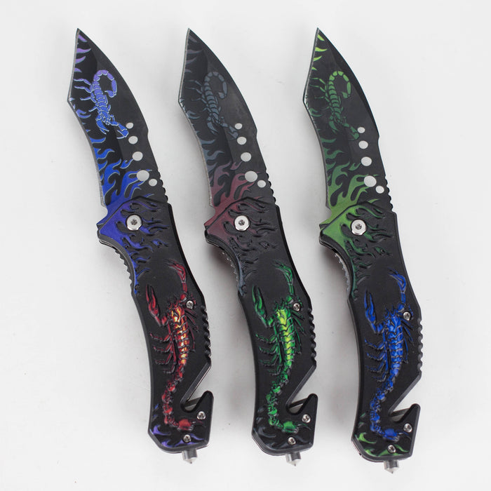 Scorpion Blaze Foldable Pocket Knife_0