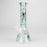 8" Glow In The Dark 4mm glass bong_4