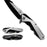 Falcon 8" Black and Silver Spring Assisted Pocket Knife_0