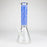 14" High Quality engraved Beaker Glass Bong  [C2664-3]_3