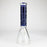 14" High Quality engraved Beaker Glass Bong  [C2664-3]_7