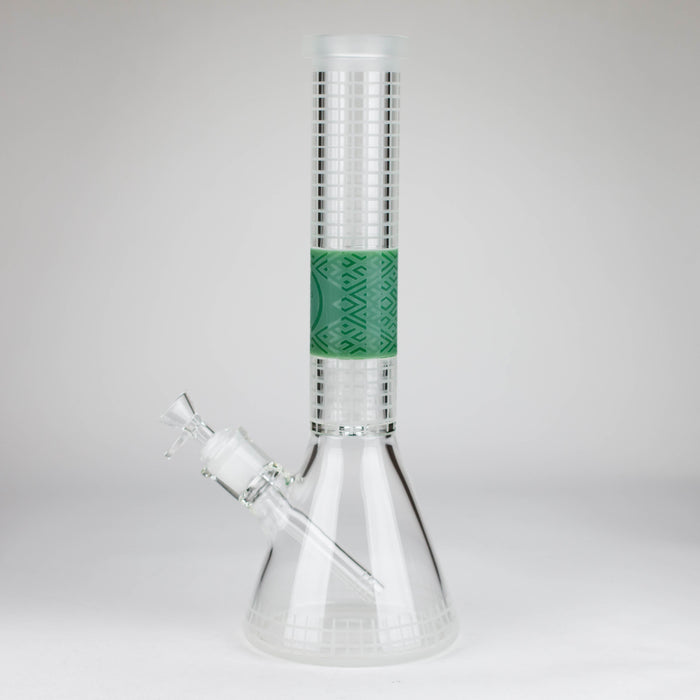 14" Beaker Base Glass Bong  [C1035-CC268]_9