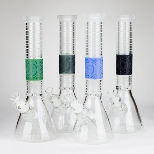 14" Beaker Base Glass Bong  [C1035-CC268]_0