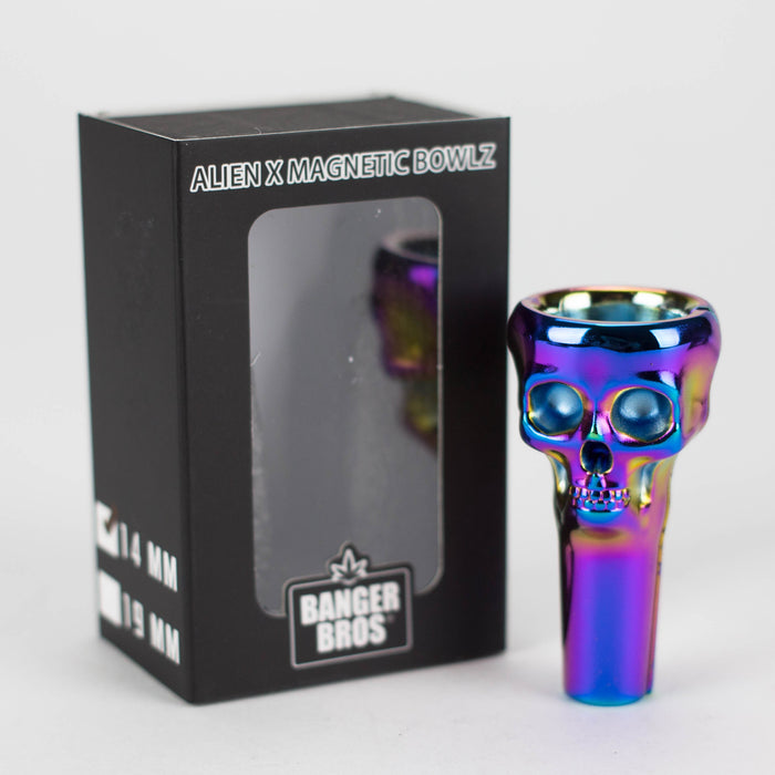 Banger Bros | 2" Skull Magnetic Metal bowl [SMKZ-016]_2