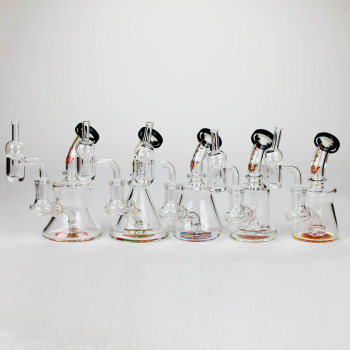 Xtreme | 5" Oil Rig with quartz banger [BT4409]_0