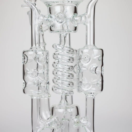 20" Coil Glass water recycler bong [C1577]_1